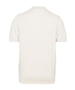 Heren polo beige
