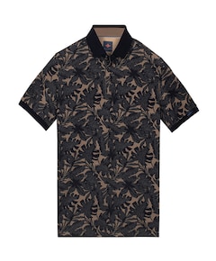 Heren polo blauw