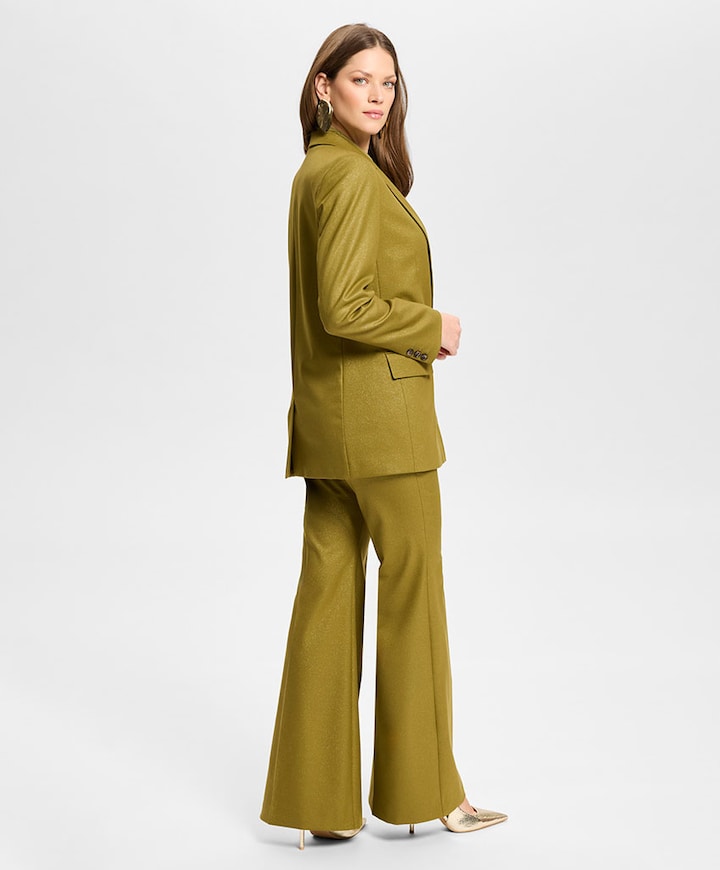 Dames blazer groen