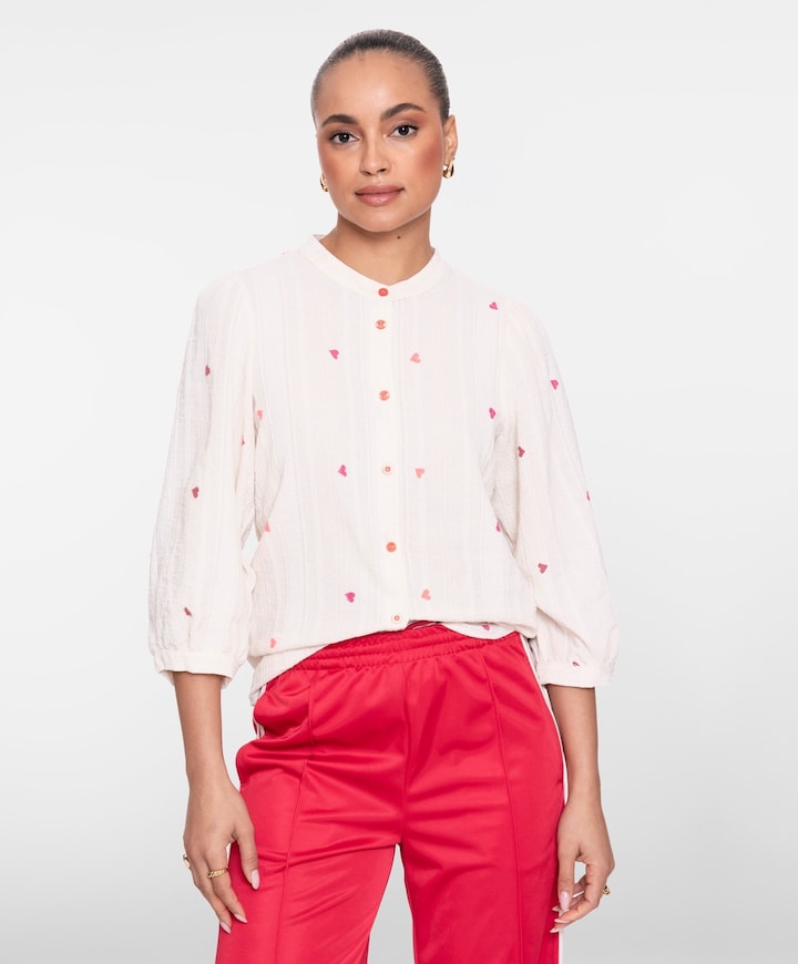 Dames blouse ecru