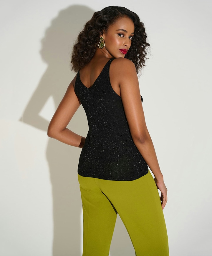 Dames top zwart