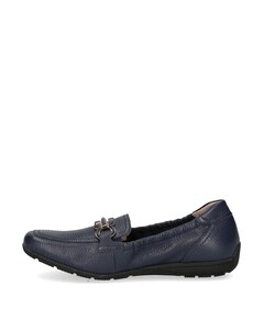 Women Slip-on dames instappers blauw