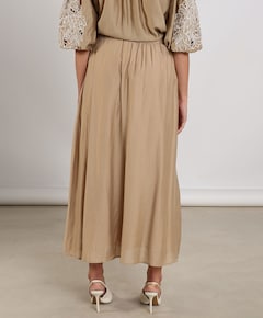 Dames rok beige