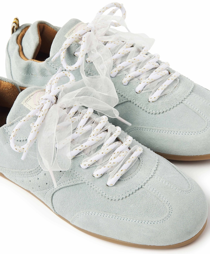 June Haylee dames sneakers blauw