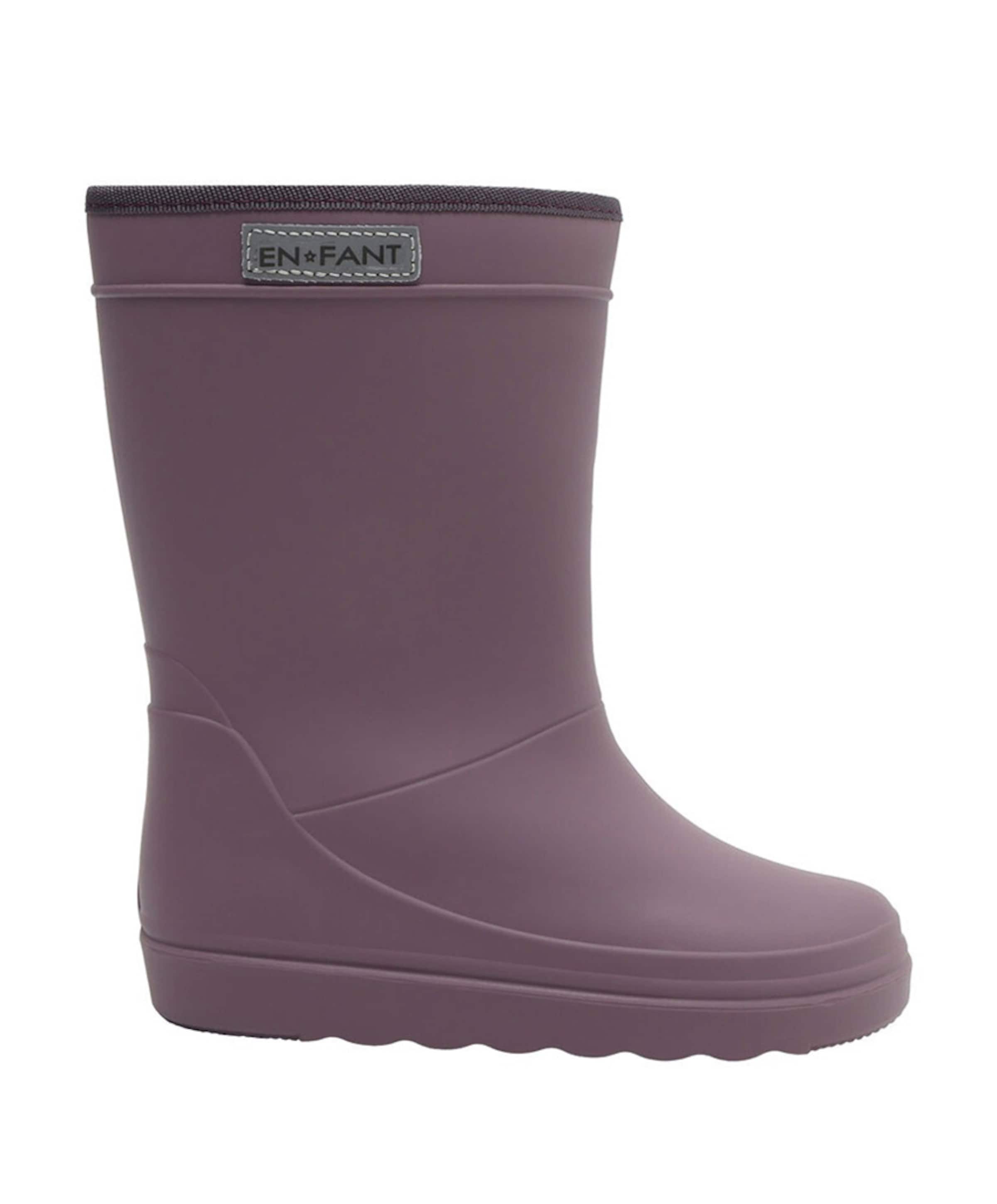 Thermo Boots Solid uniseks regenlaarzen  paars