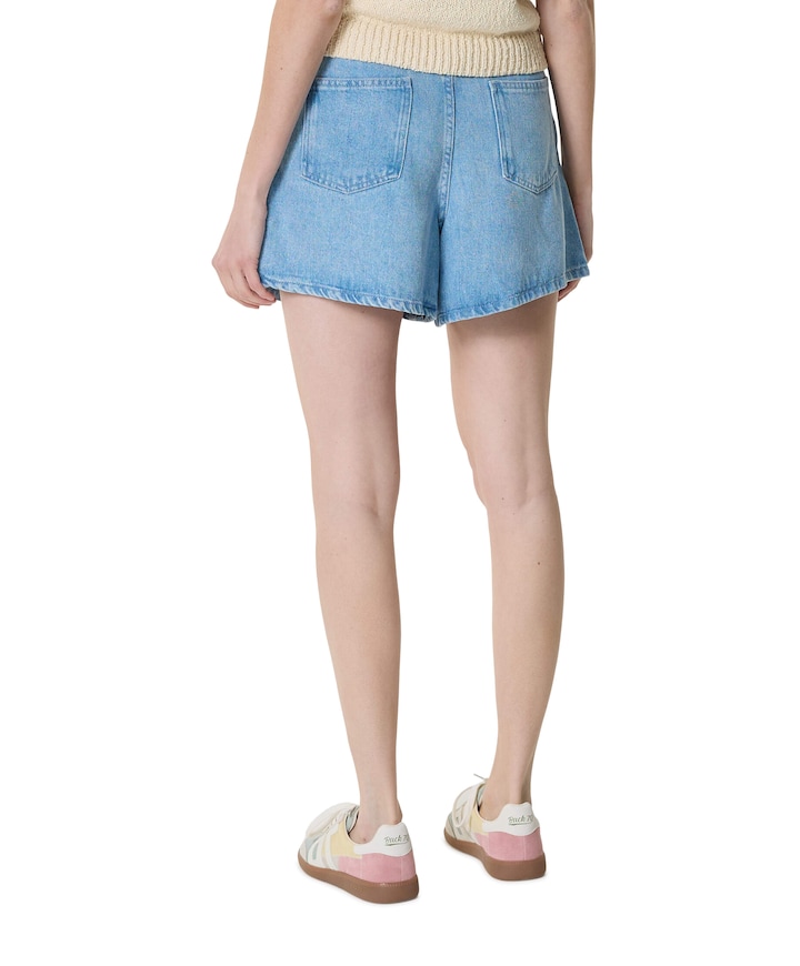 MSCHSaphina HW dames korte broek blauw
