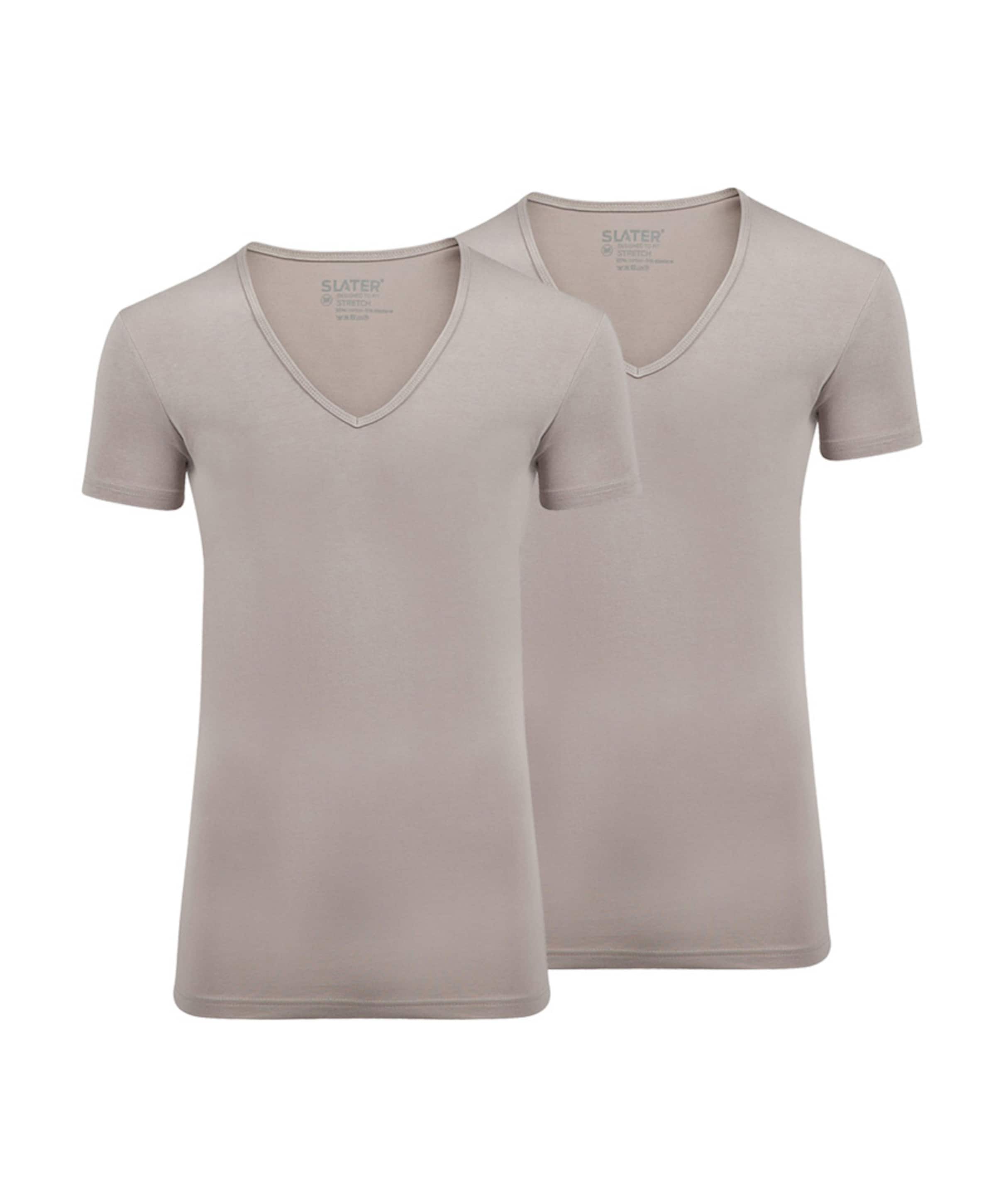 Heren t-shirt beige