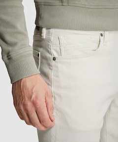 VALVER REGULAR SLUB STRETCH heren jeans wit