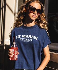 Meisjes T-shirt blauw