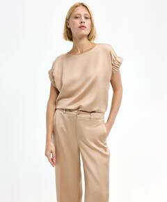 Dames blouse beige