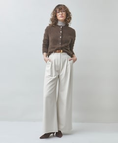 Dames vest bruin