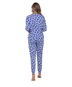 Dames pyjamaset paars
