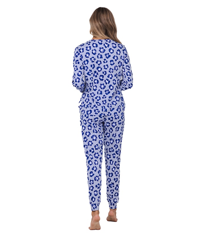 Dames pyjamaset paars