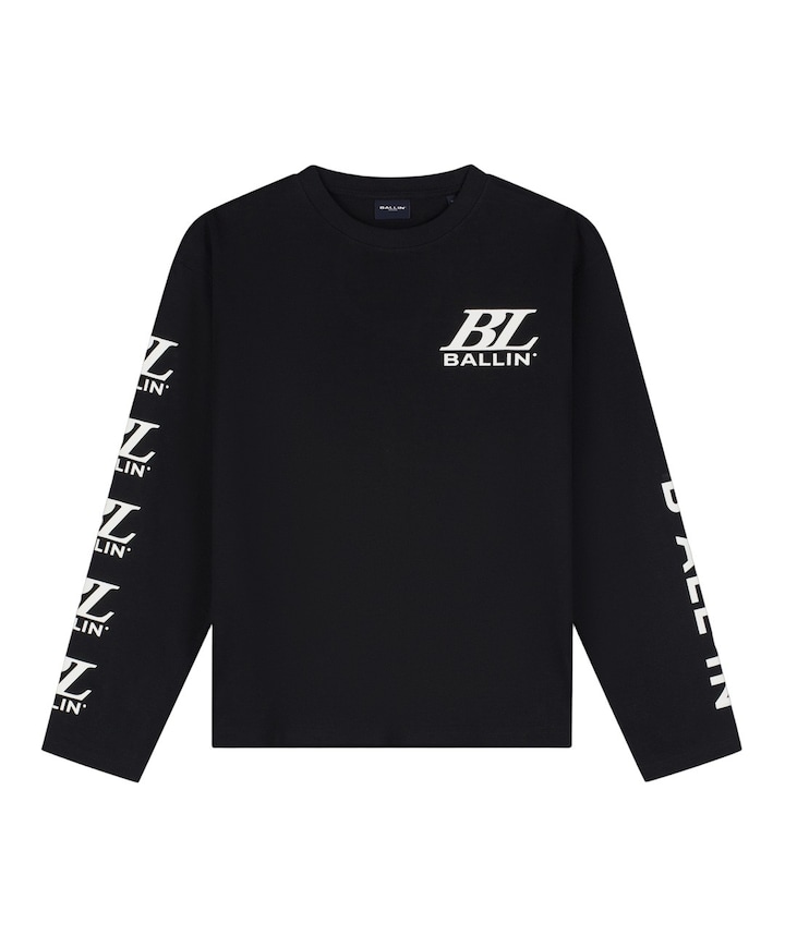 Jongens longsleeve zwart