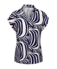 Dames blouse blauw
