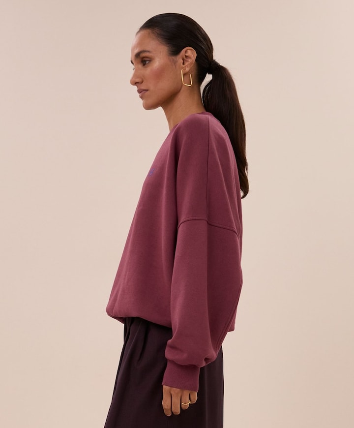 Dames sweater bordeaux