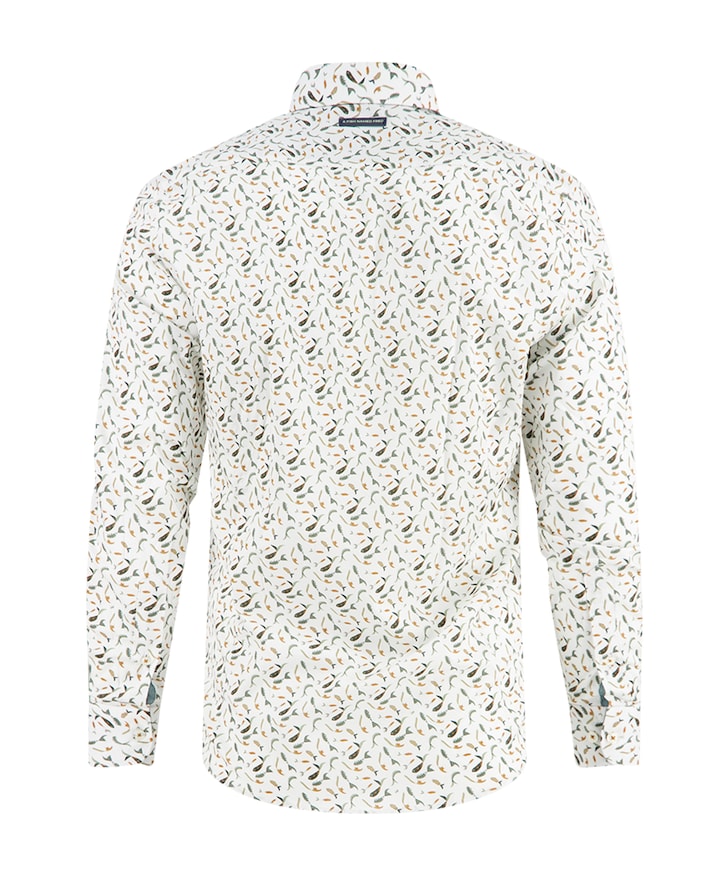 Overhemd lange mouw ecru