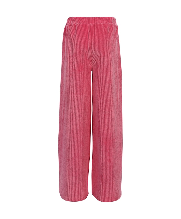 Little corduroy meisjes broek roze