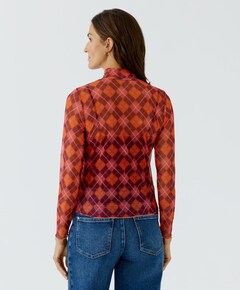 Dames longsleeve rood