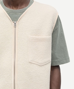 Heren bodywarmer beige