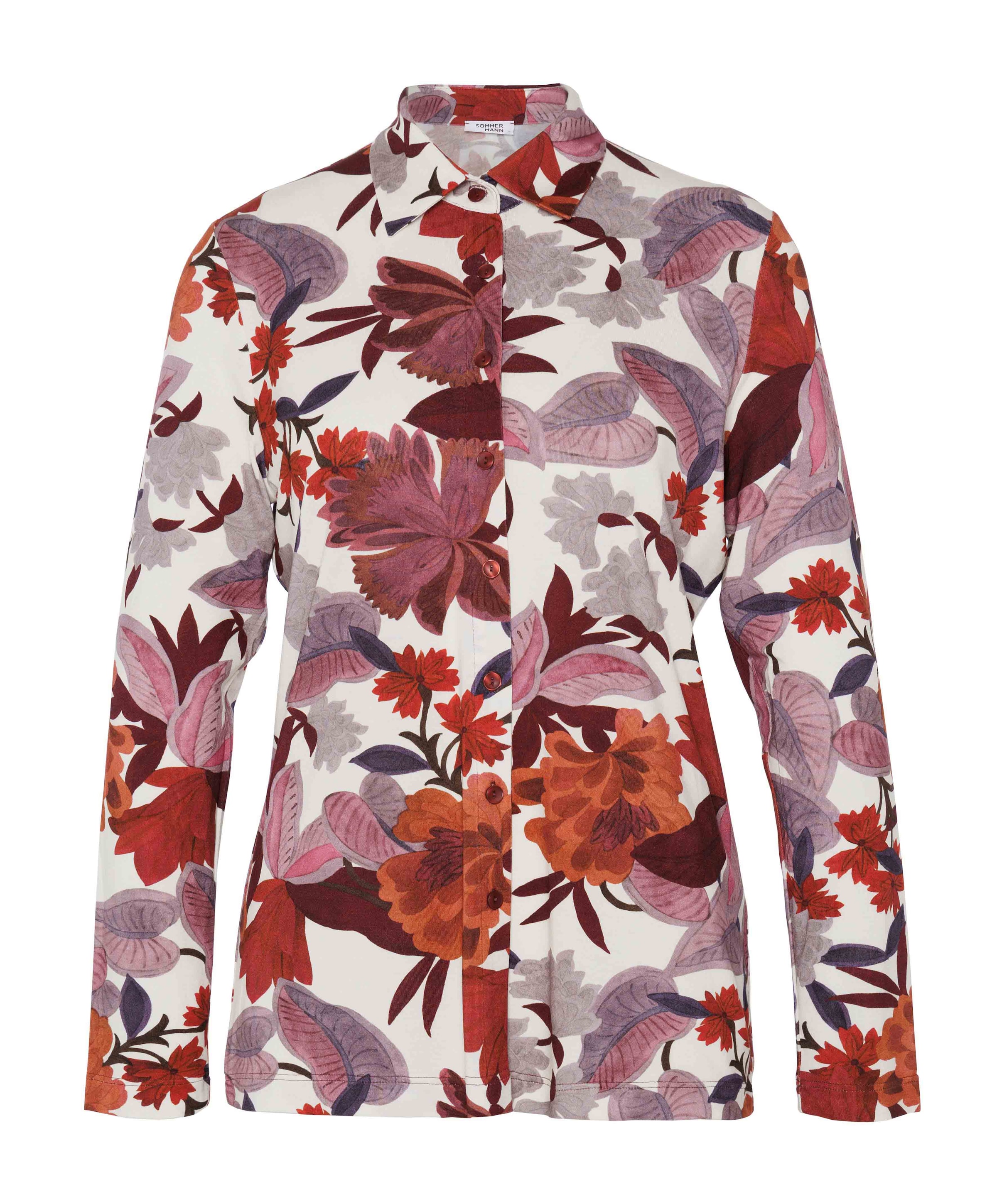 Dames blouse bordeaux