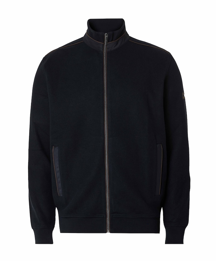 Heren vest blauw