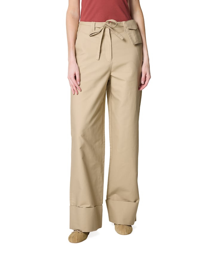 CMKAIRA dames broek beige