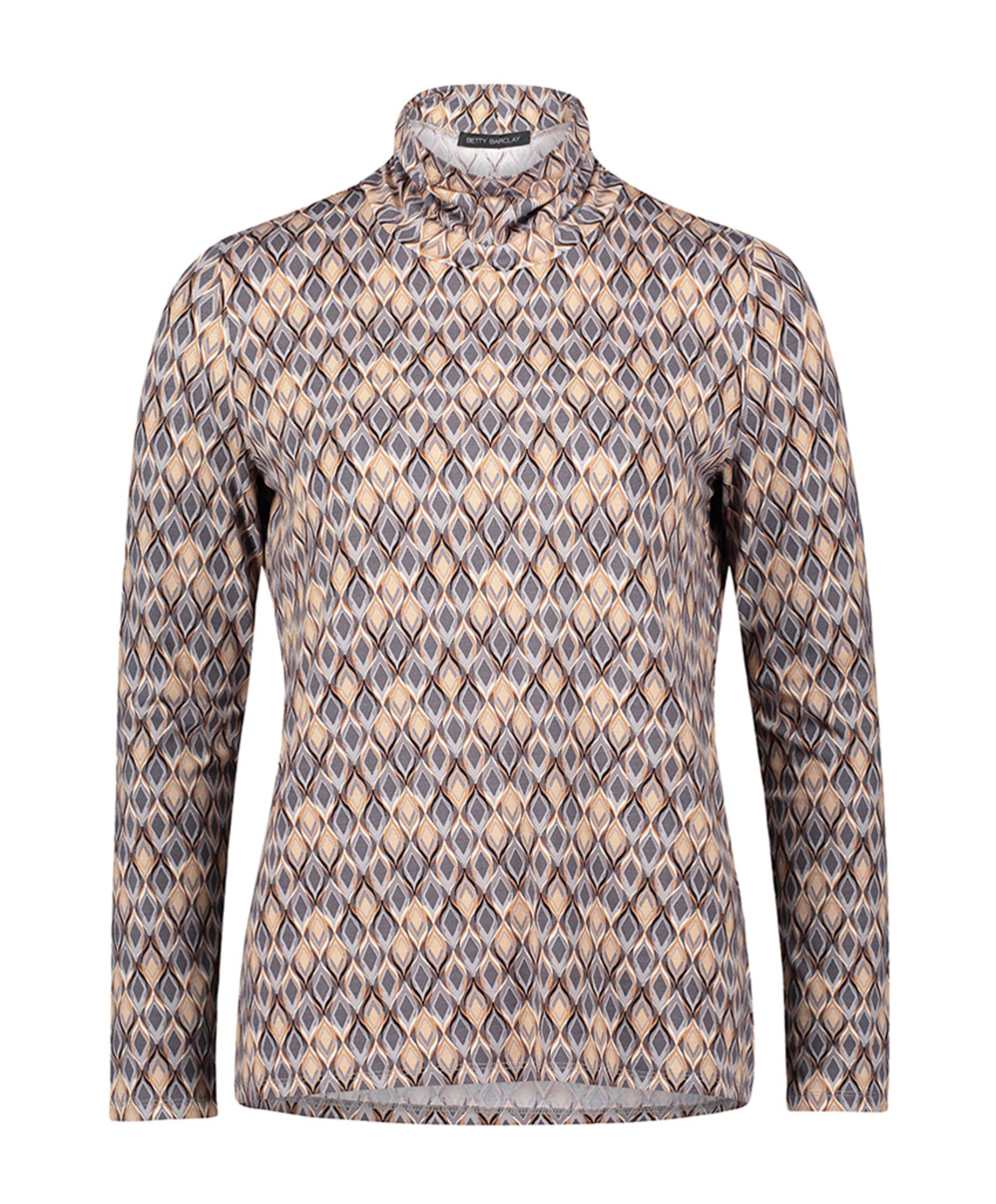 Dames longsleeve grijs