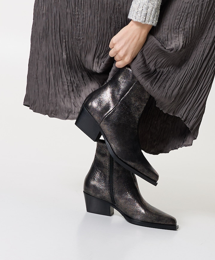 Do Cassidy dames enkellaarzen bruin