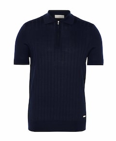 Heren polo blauw
