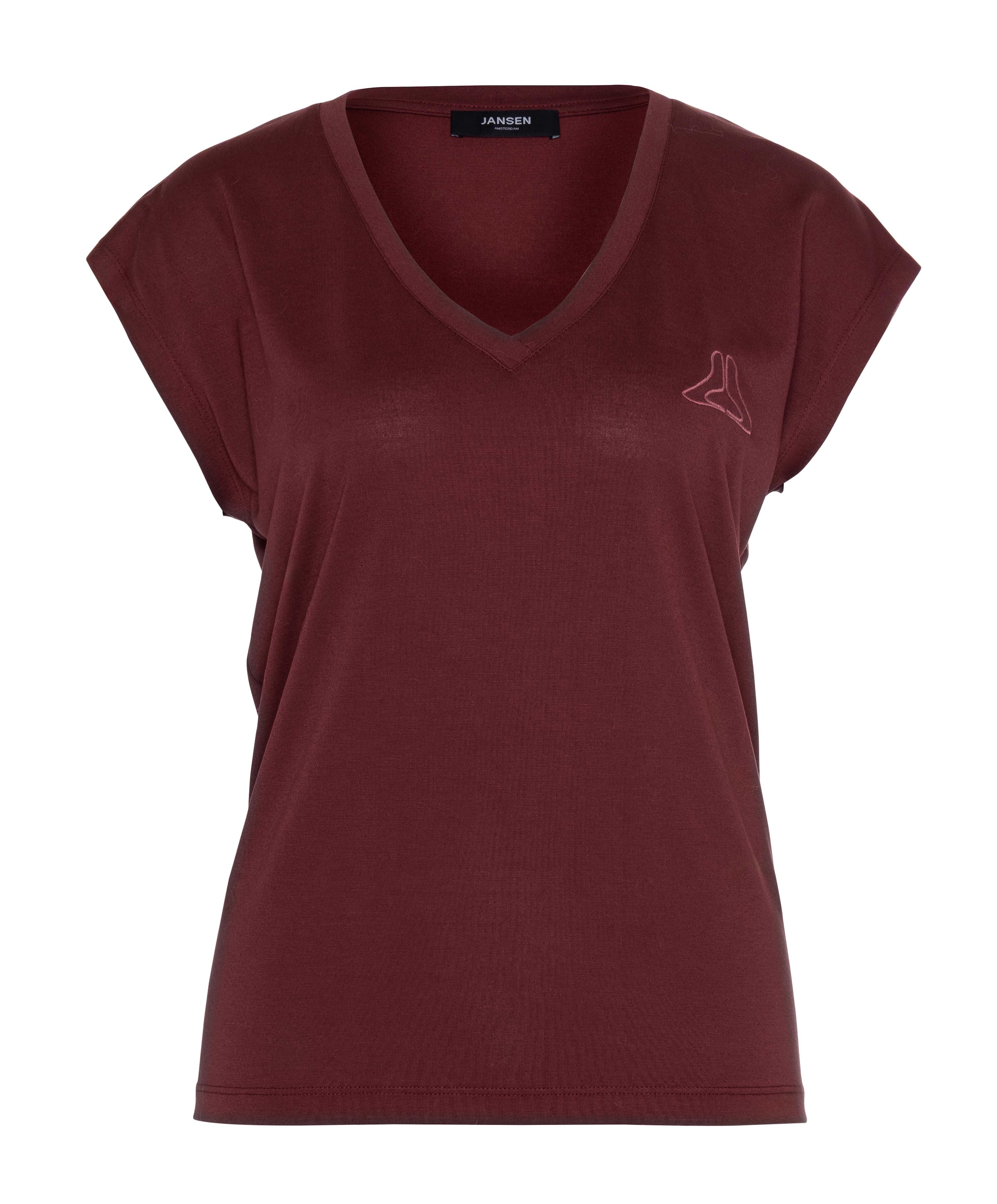 Dames T-shirt rood