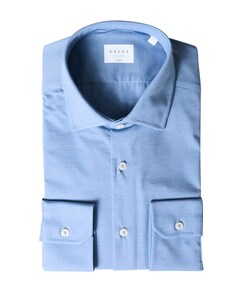 Overhemd lange mouw blauw