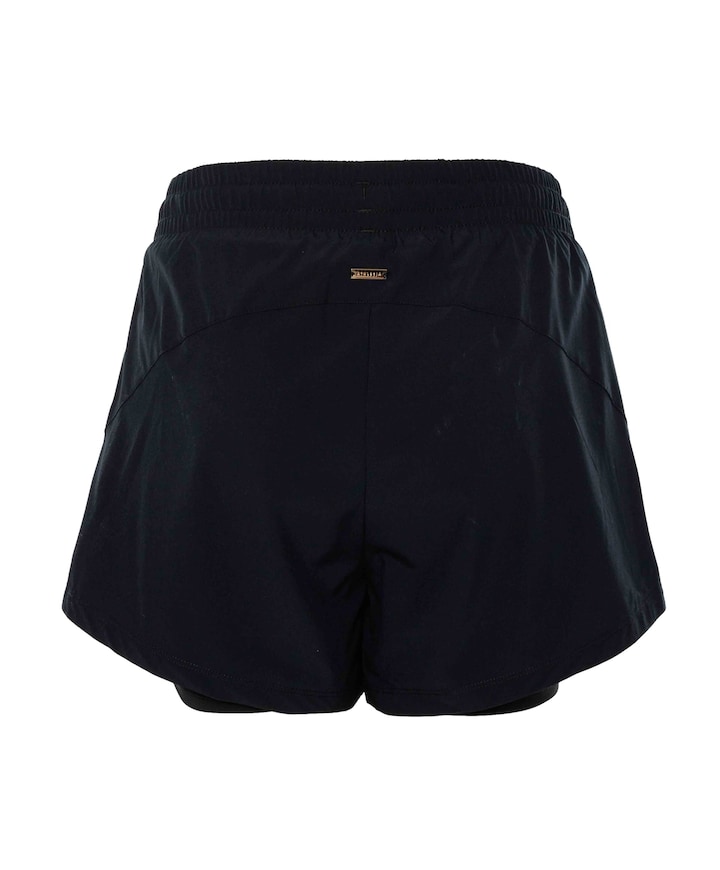 Timmie V2 W 2-in-1 Shorts dames short zwart