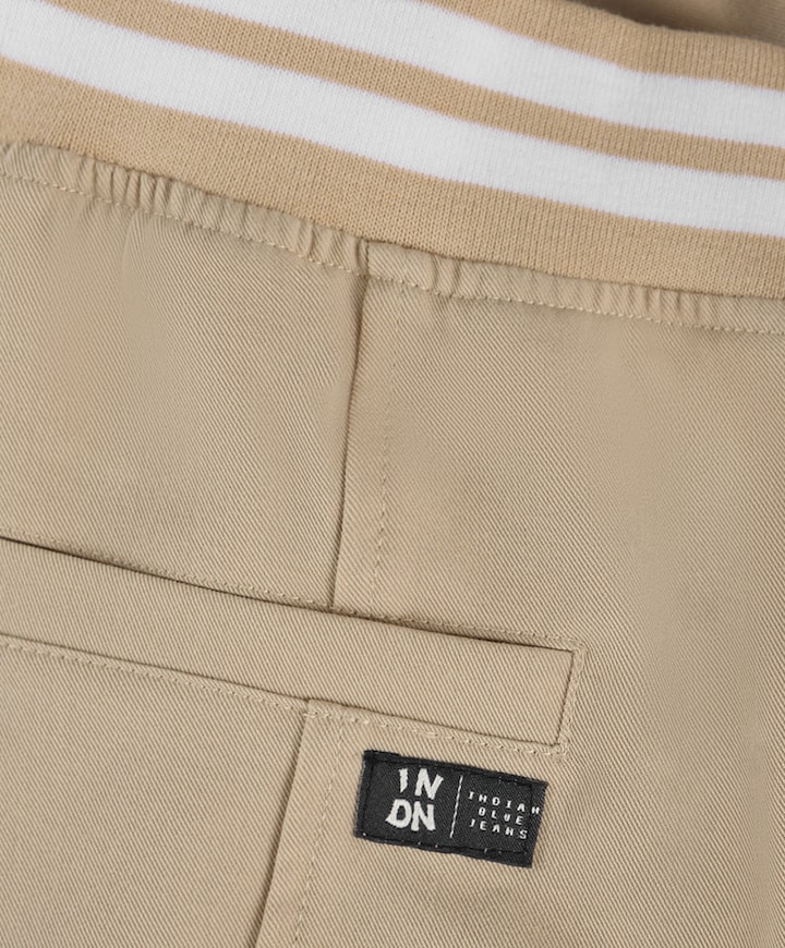 Wide Fancy meisjes broek bruin