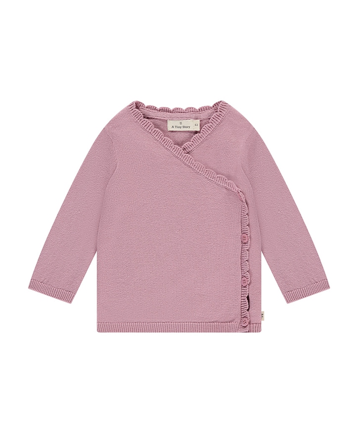 Baby Cross Body Cardigan meisjes broek roze