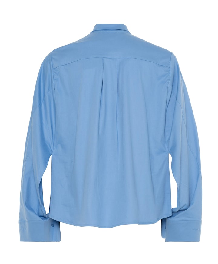 Dames blouse blauw