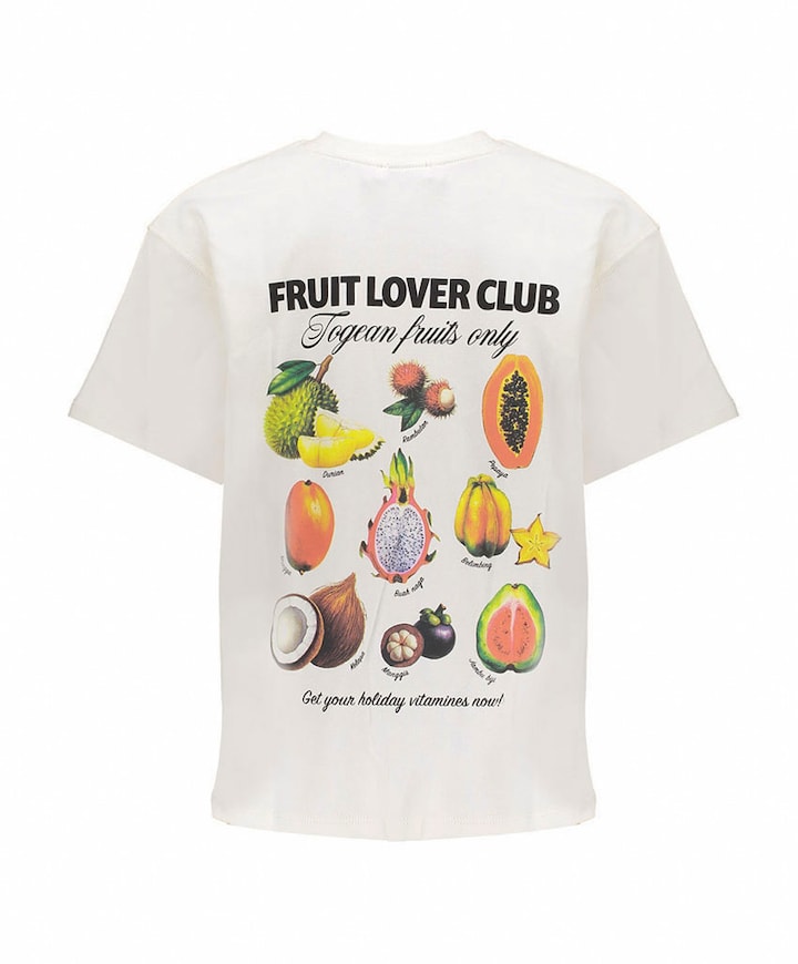 Meisjes T-shirt ecru