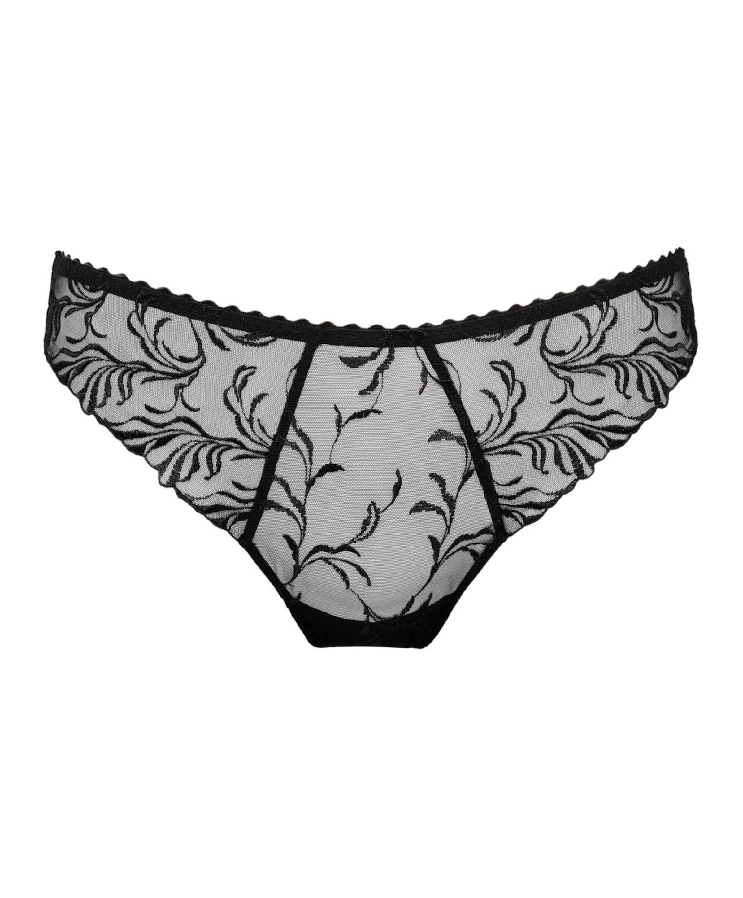 Dames string zwart