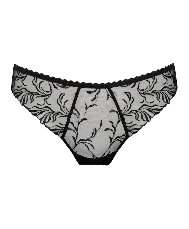 Dames string zwart
