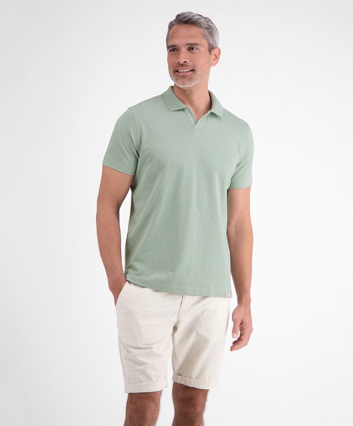 Heren polo groen