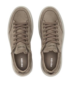 RUSSEL NUB heren sneakers beige