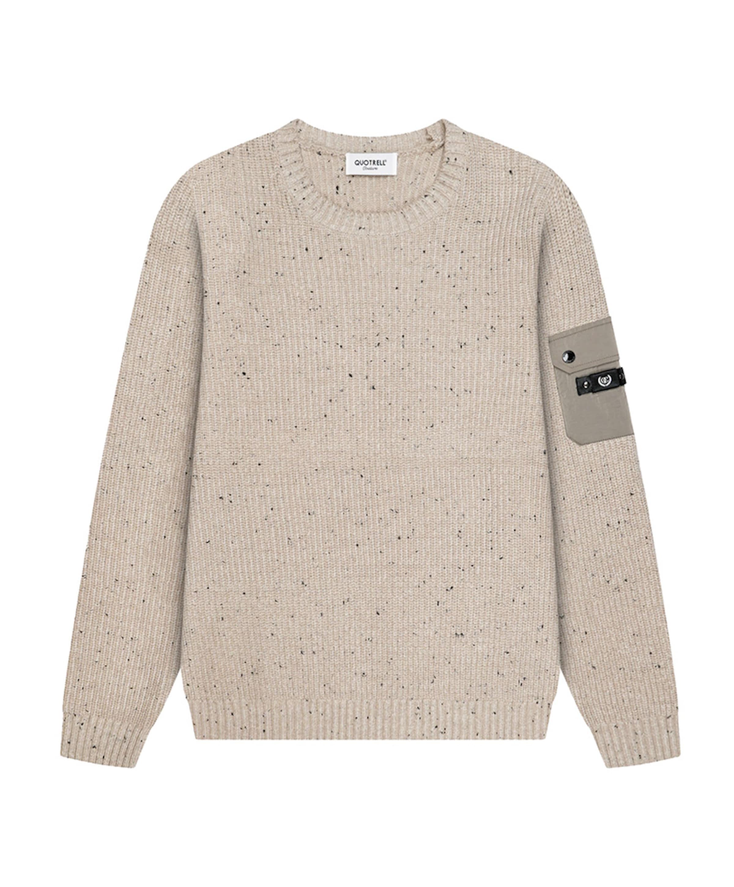 Heren sweater beige