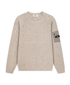 Heren sweater beige