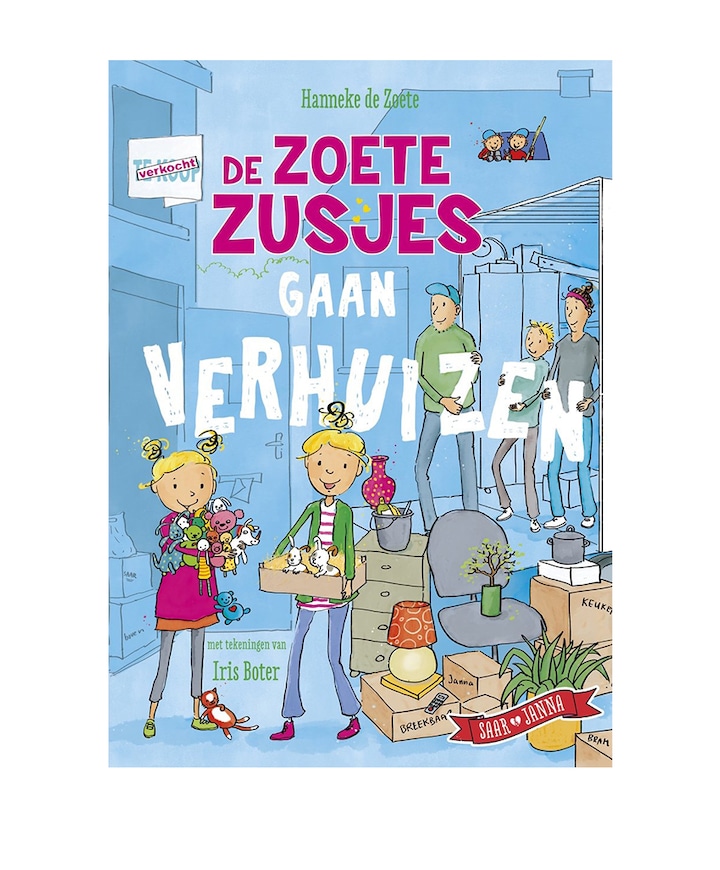Boek De Zoete Zusjes gaan verhuizen