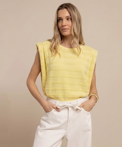 Dames top geel