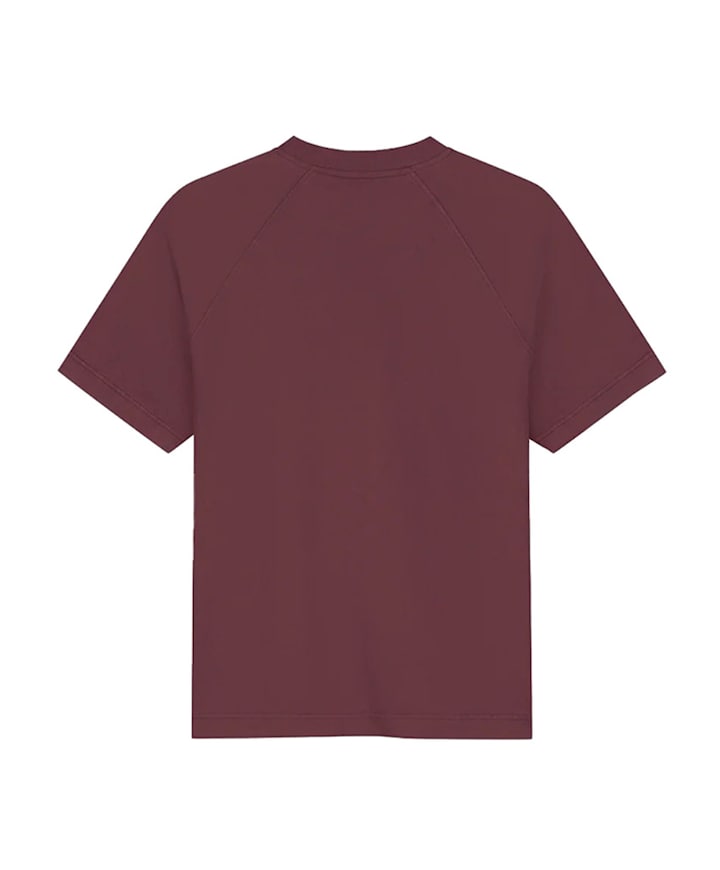 Heren t-shirt bordeaux