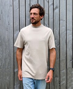 Heren T-shirt beige