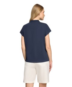 Dames polo blauw
