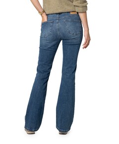 LENI FLARED dames jeans blauw
