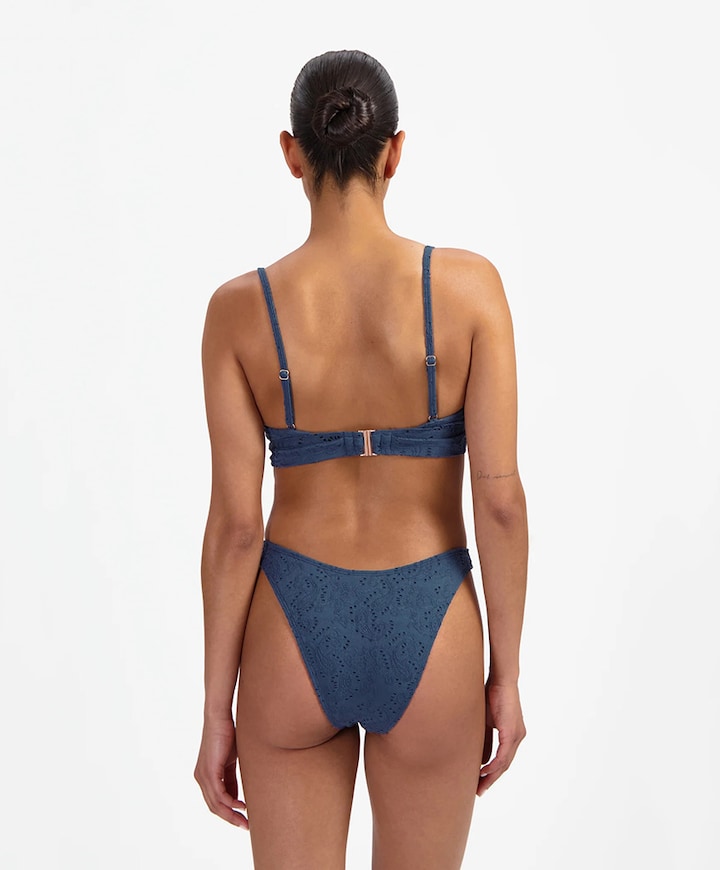 Dames bikinitop blauw